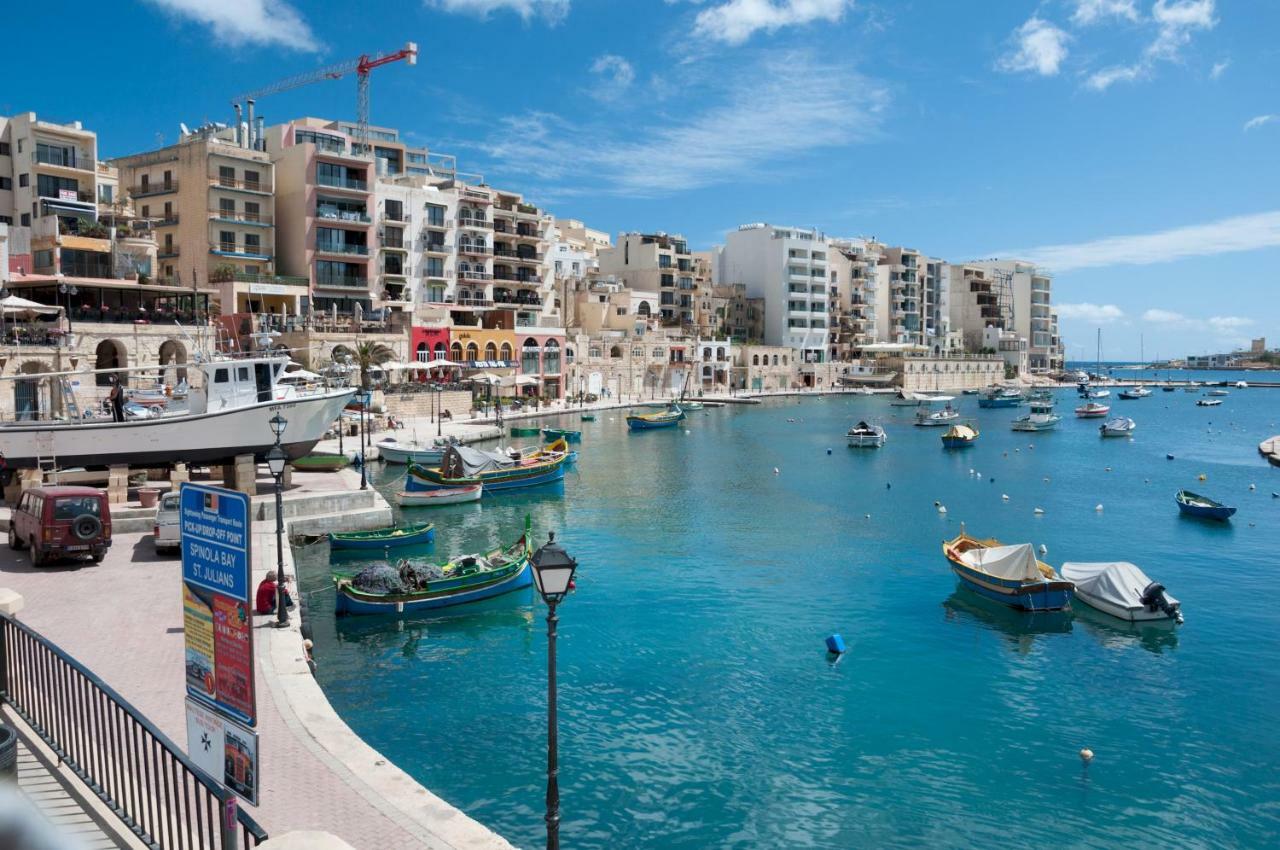 Cosy 1Br Penthouse With Terrace, Great Location Gzira Exterior foto